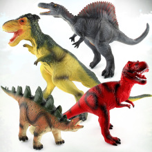 大号霸王龙动作恐龙 搪塑暴王龙填棉会发声 仿真恐龙模型儿童玩具