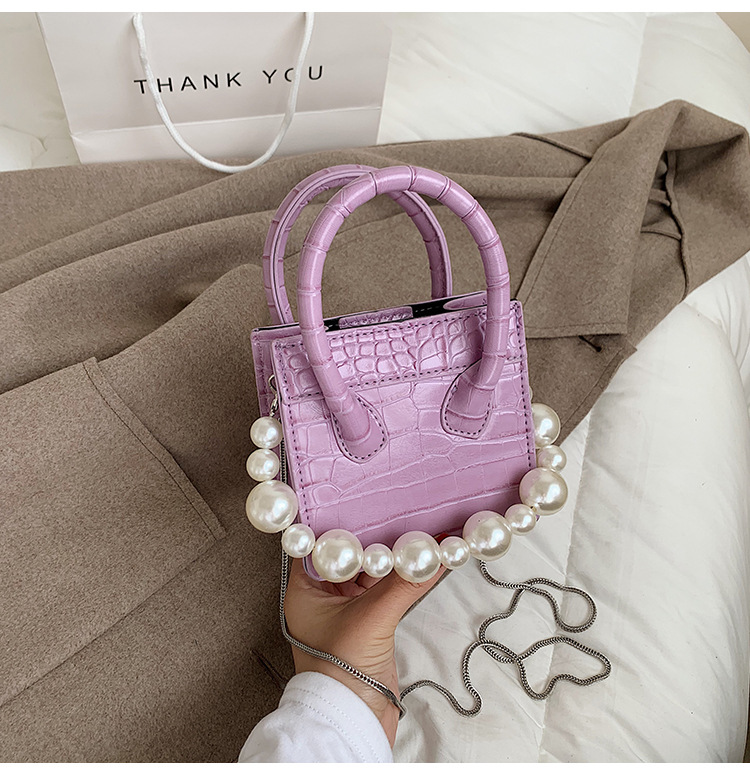 Fashion Pearl Mini Bag display picture 8