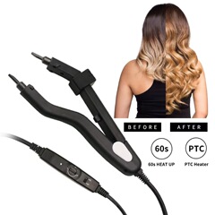 ヘアアイロンのミニゾルヘッドに痕がないヘアアイロンのクロスボーダー専用のヘアアイロンhairextension iron