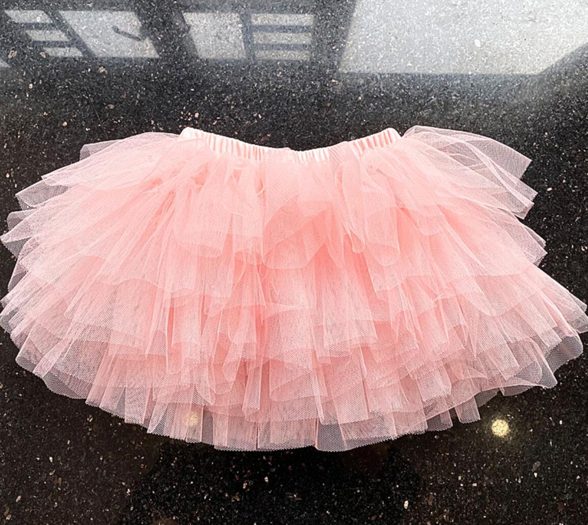 Skirt Dresses Type Spandex, Mesh Yarn Fabric Type Princess Solid Color Spandex Mesh Yarn Girls Dresses