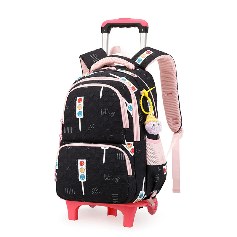 自然鱼 Cartoon capacious suitcase, backpack