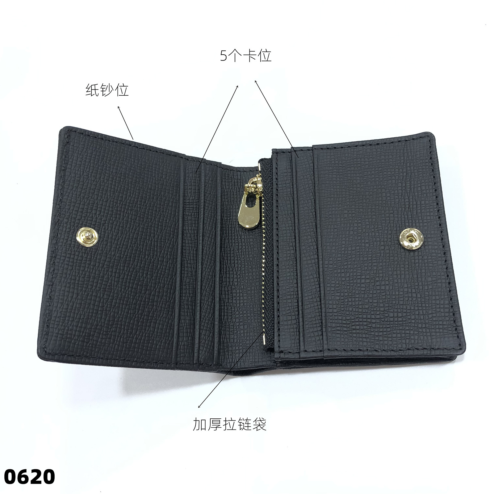 Niñas billetera de cuero plegable cremallera monedas tarjeta bancaria bolsa de almacenamiento con colgante bolsa de tarjetas bolsa 2024 nuevo