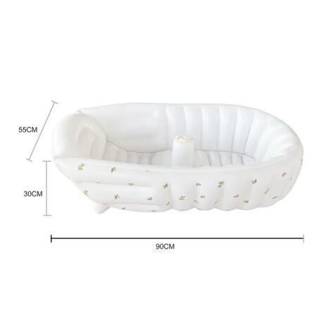 Manufacturer wholesale Korean style ins bathtub, baby folding bathtub, multi-functional infant and children's product bathtub