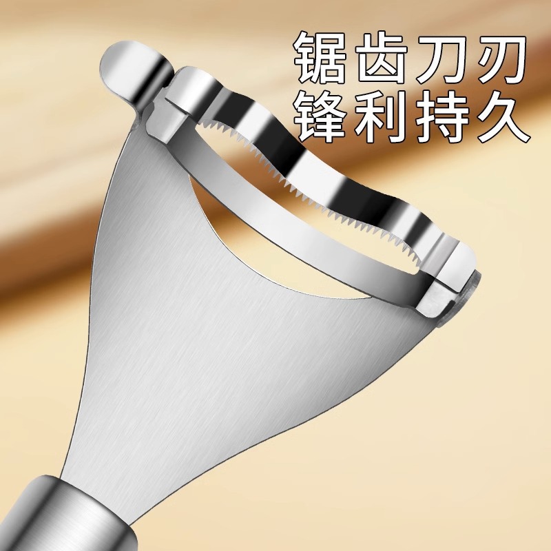 Peeling de maíz de acero inoxidable casero pulsador de maíz raspador de maíz raspador de maíz 1102 sin