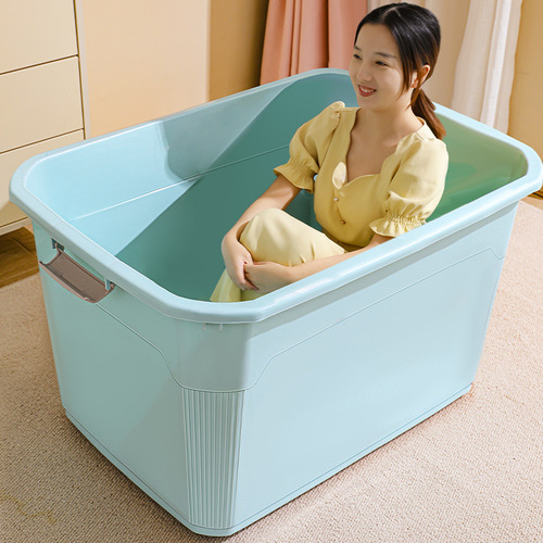 Plastic storage box household storage box thickened toy dormitory clothes bedding storage box extra large storage and organization box