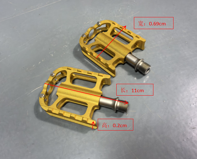 Supply of Lightweight Bearing Aluminum Alloy Pedals for Road Bikes, Folding Bikes, and Double Bearing Pedals