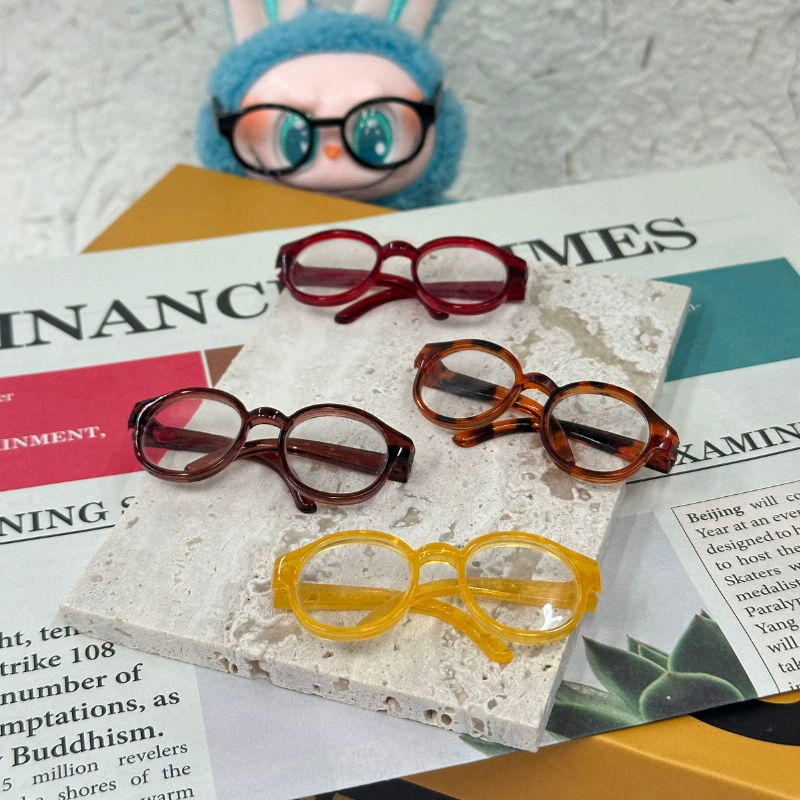 Очки Labubu EXO кукла миниатюрные очки аксессуары для игрушек 3 точки кукла BJD 60 см листовая лоли 6.5 длинный