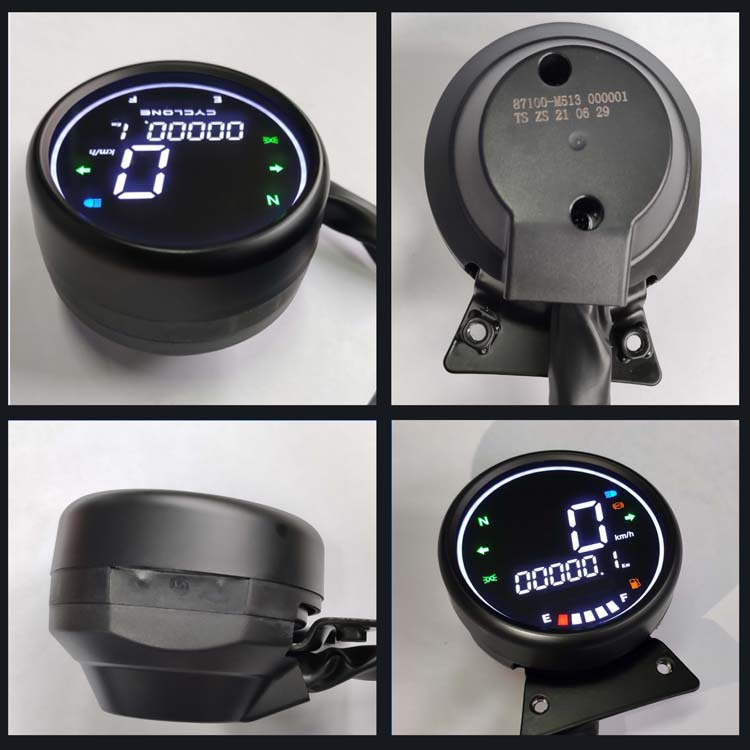Zongshen Cyclone RA2 Retro Motorcycle Meter LCD Modified