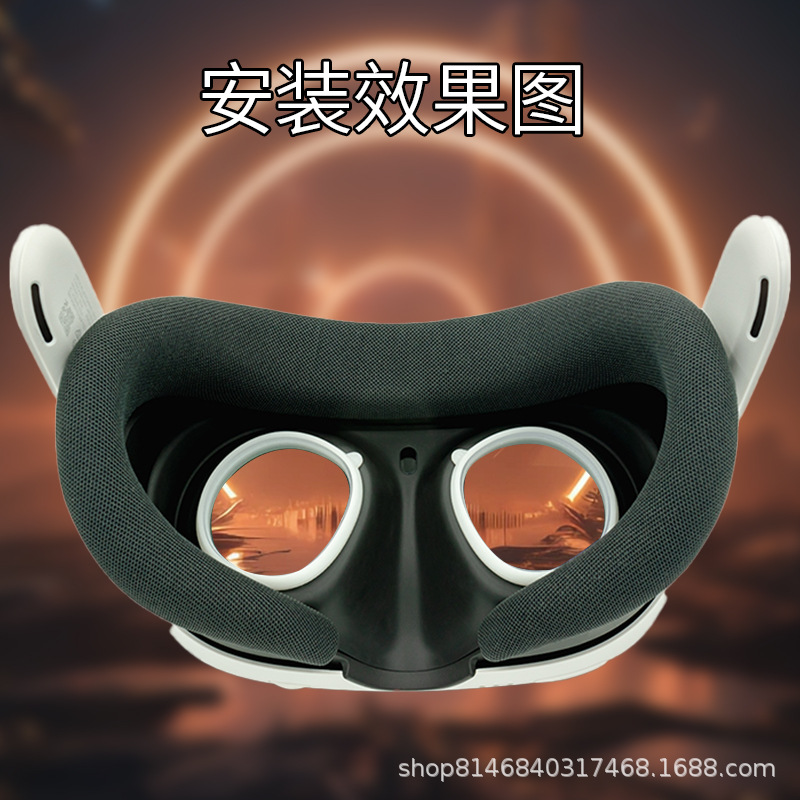 Para Meta Quest3 miopía marco de la lente anti-luz azul astigmatismo hipermetropía lente de resina asférica Accesorios