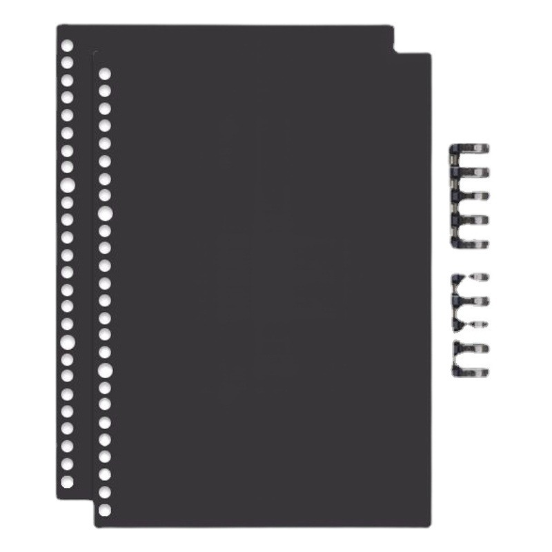 Cuaderno de hojas sueltas hebilla de anillo cuaderno estudiante desmontable B5 línea horizontal Bloc de notas diario de cuaderno de grabación