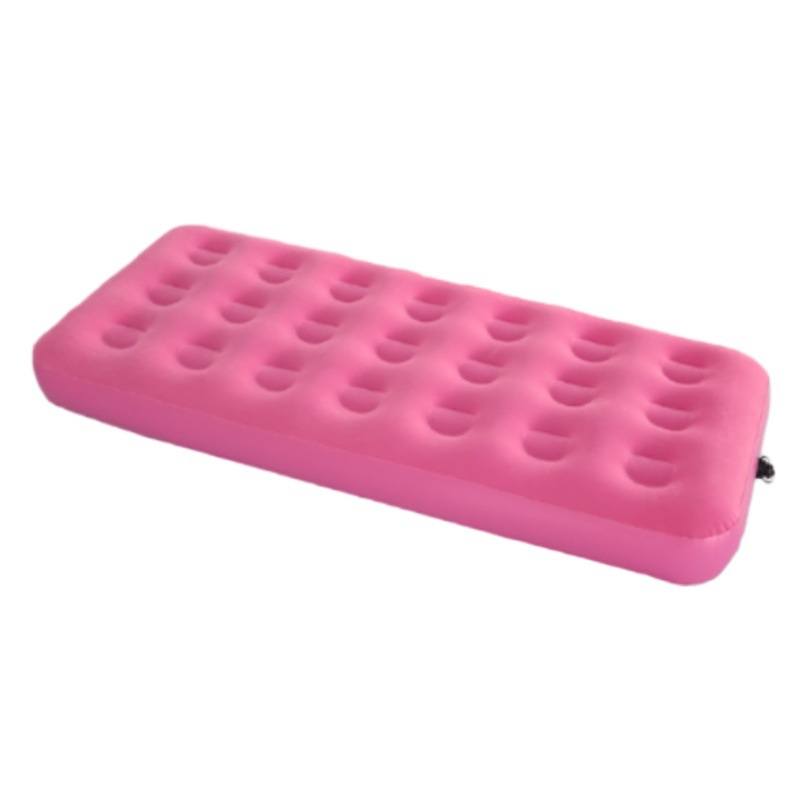 Single inflatable bed spiral air nozzle inflatable bed air cushion bed car bed pickup truck rear bed construction site outdoor home