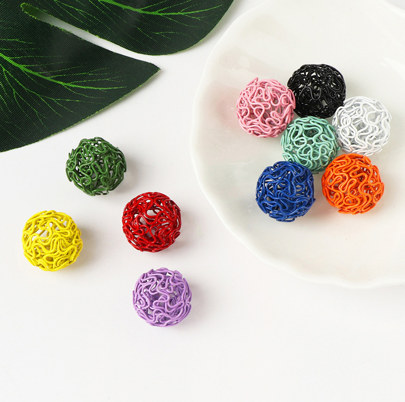 1 Pack Cute Solid Color Iron Knitting Jewelry Accessories