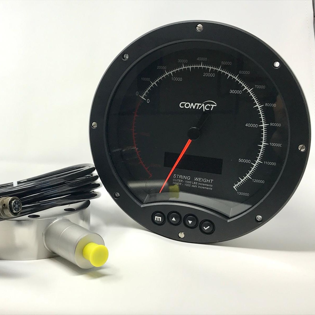 8.5寸TEK 系列电子指重表,电子载荷指重表应用于立管压力缆绳指重