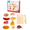 11-piece set of cute and fun [food style]