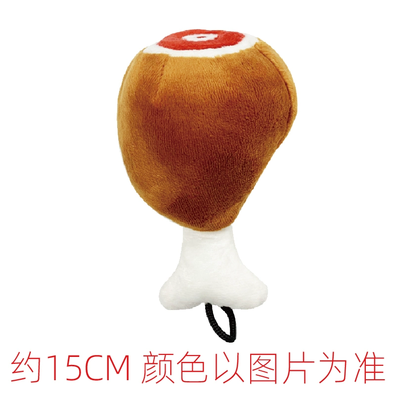 Plush toy pet, sound-making, assorted color designs, weight 1 kg