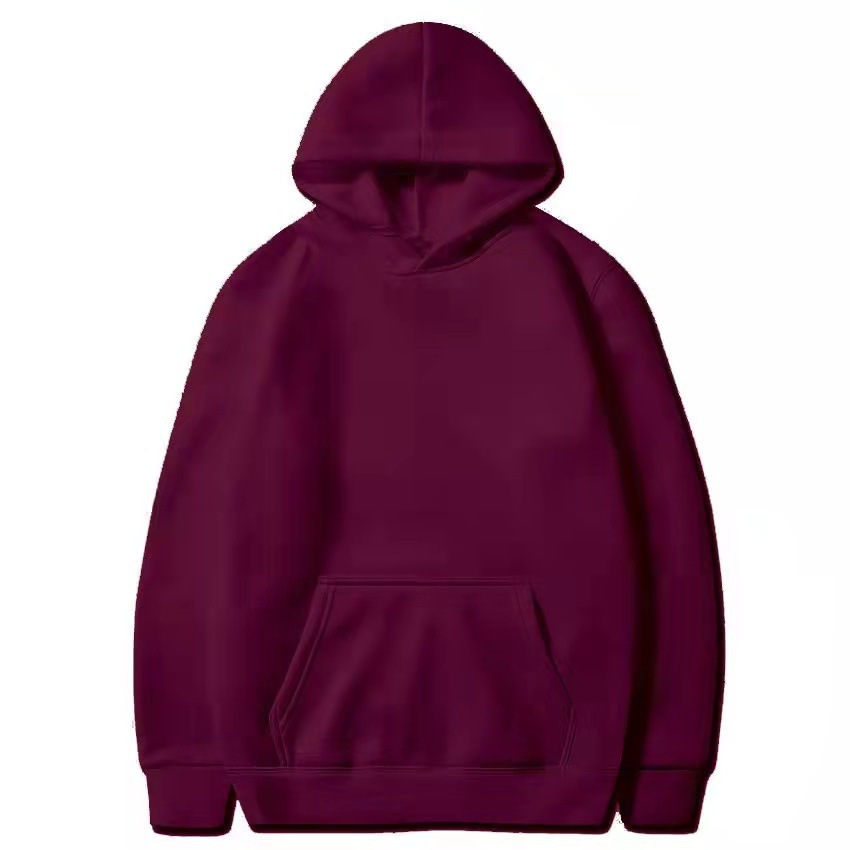 Unisex-hoodies Lange Ärmel Tasche Einfacher Stil Einfarbig display picture 3