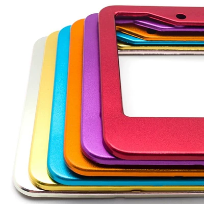 License plate holder/license plate holder – Amazon Cross-Border Aluminum Alloy License Plate