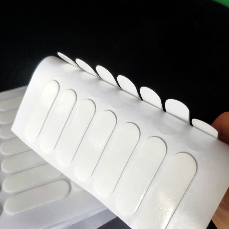 圆形透明亚克力双面胶 高粘度婚庆圆点胶 手办无痕纳米胶贴