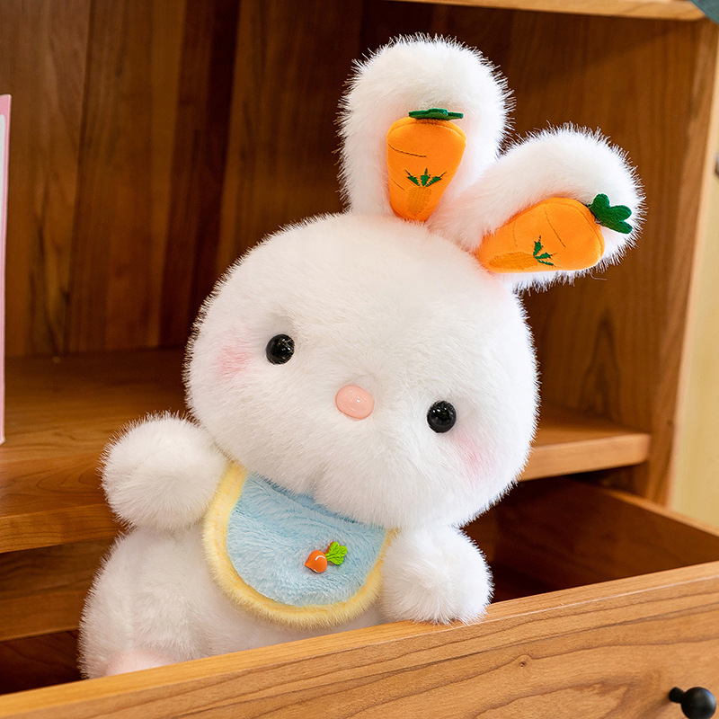 可爱萝卜兔公仔毛绒玩具女孩床上陪睡玩偶暖心陪伴女友生日礼物