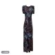 Oblique Cut Oil Painting Spotted dress Women's Summer Lazy Relaxation Elegant Fashionable Long Dress All-match