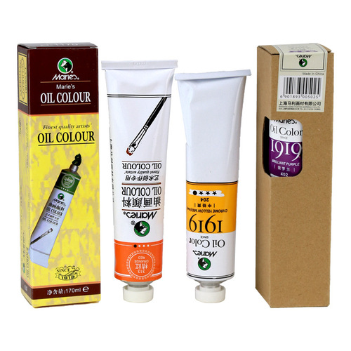Marley 1170 oil paint 170ML single aluminum tube art creative paint large oil paint wholesale
