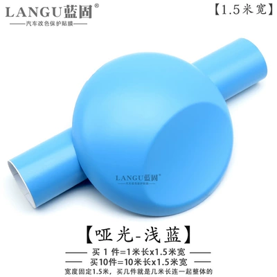 Color Changing Film Motorcycle Electric — Automotive Film - other-matte-light-blue-1m-long-x-15m-wide