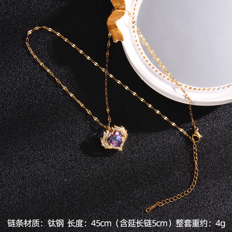 비이 피치 하트 컬러 A011