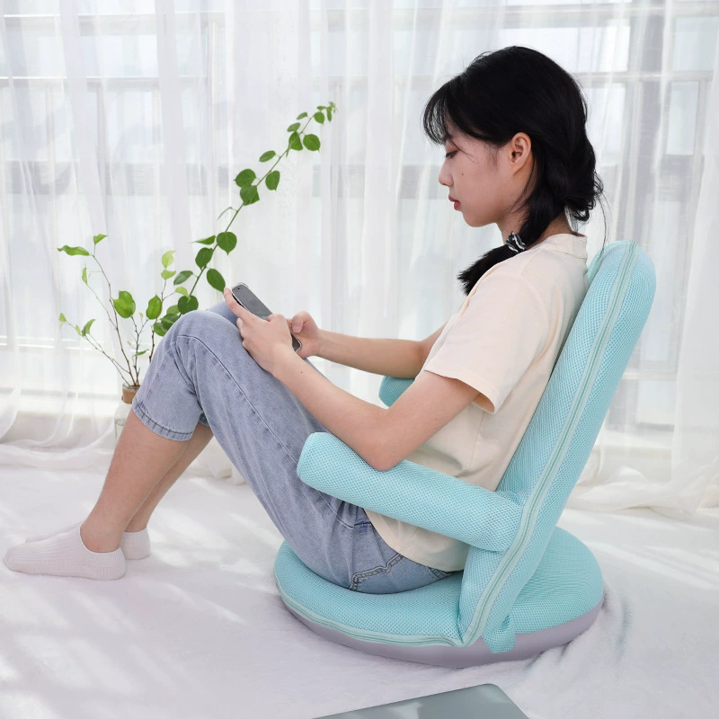 Японский стул без ножек со спинкой эркерное окно сиденье с татами кресло-кровать защита талии стул для спальни и комнаты напольный стул низкий стул