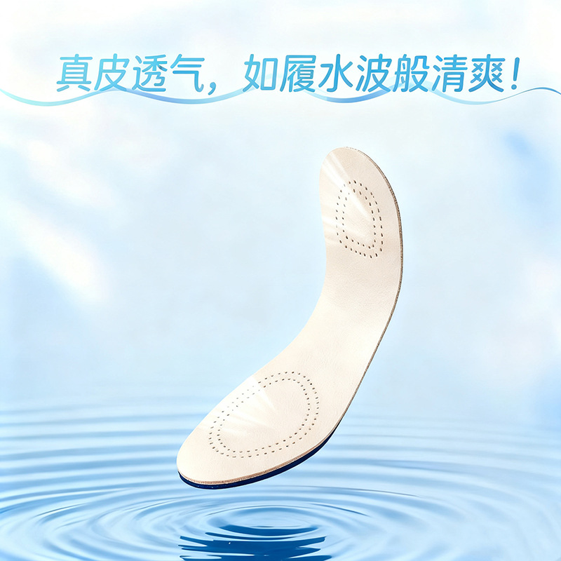 Insola de cuero de látex confortable, alta elasticidad, transpiración, sudor, deportes de correr, botas Martin, zapatos de tacones altos para hombres y mujeres