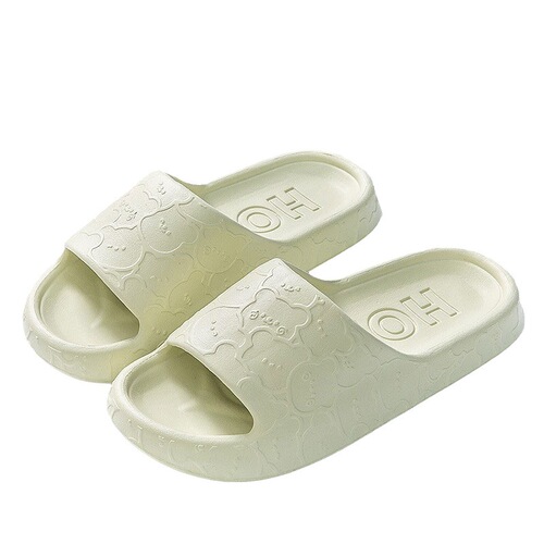 Home slippers for men, summer indoor home eva footwear, home bathroom non-slip thick-soled slippers for women