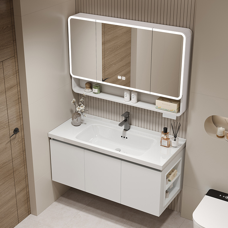 gabinete lateral del inodoro, gabinete de baño de panal de abeja, gabinete de baño de cerámica integral, lavabo de baño, lavabo de manos, lavabo de baño