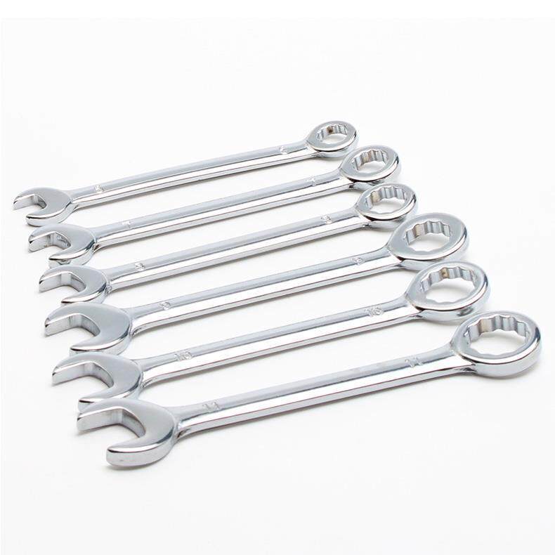 Mini llave pequeña 4 - 11mm mini ciruela abierta llave de doble propósito 10 piezas set métrico imperial