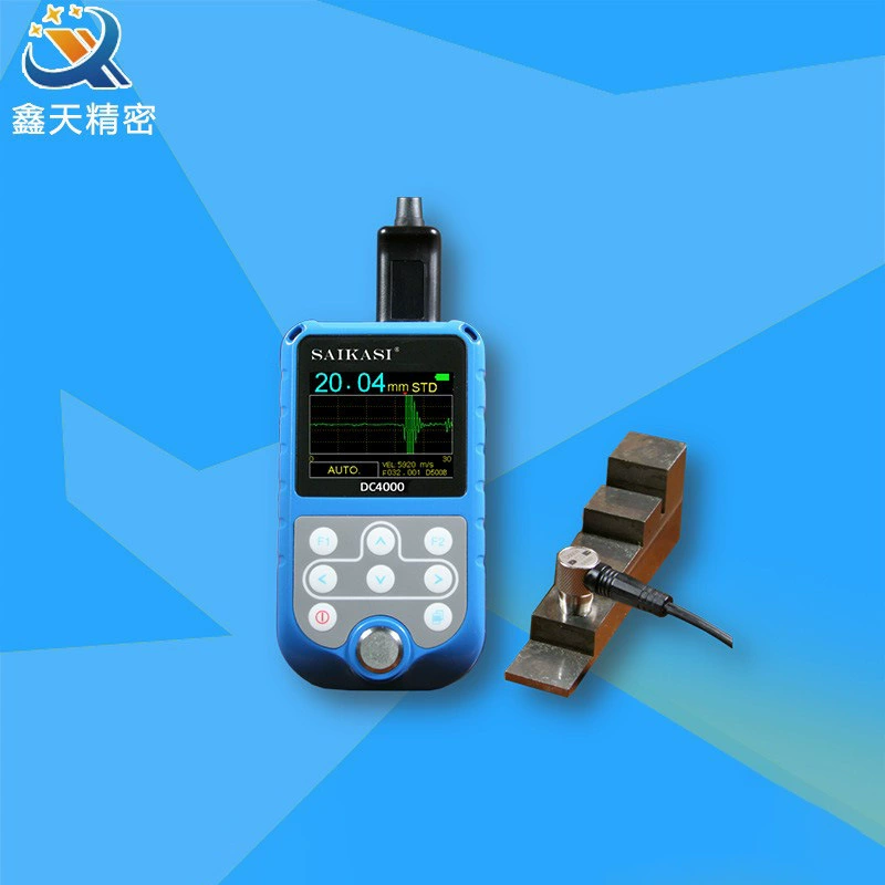 SAIKASI/Sikasi DC4000 Ультразвуковой толстеометр Измеритель толщины слоя краски