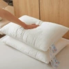 Antibacterial single-sided middle pillow-white