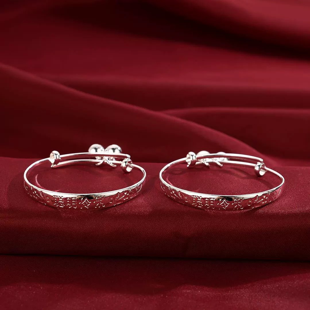 S990 Pure Silver Children's Bracelet Image 3