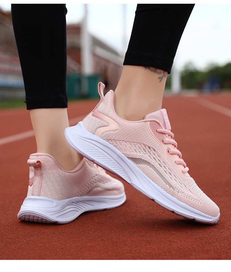 Damen-Wanderschuhe, Laufschuhe, Turnschuhe, Gummisohle, atmungsaktiv, Fußgewölbeunterstützung_voghion.com