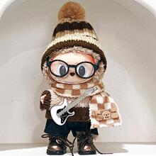 �F؛һ����17cm�������·�labubu���¶���ë��ñ�������Ɍ��·�