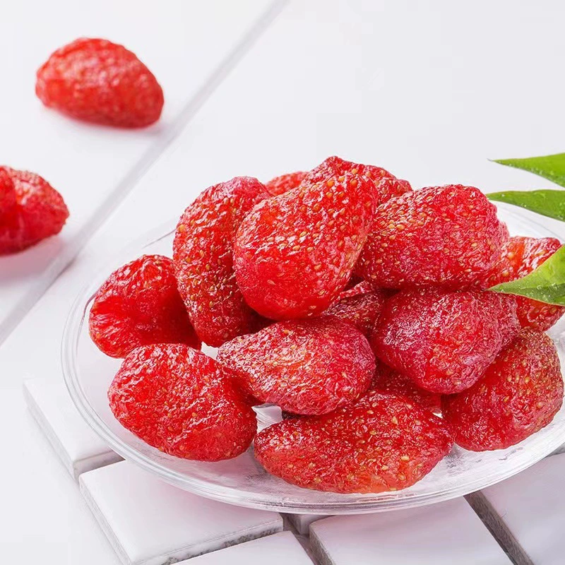 Baicao flavor замороженная клубника хрустящий 30 г сушёные фрукты, засахарённые фрукты, офисная повседневная закуска, готова к употреблению, одна штука, оптом