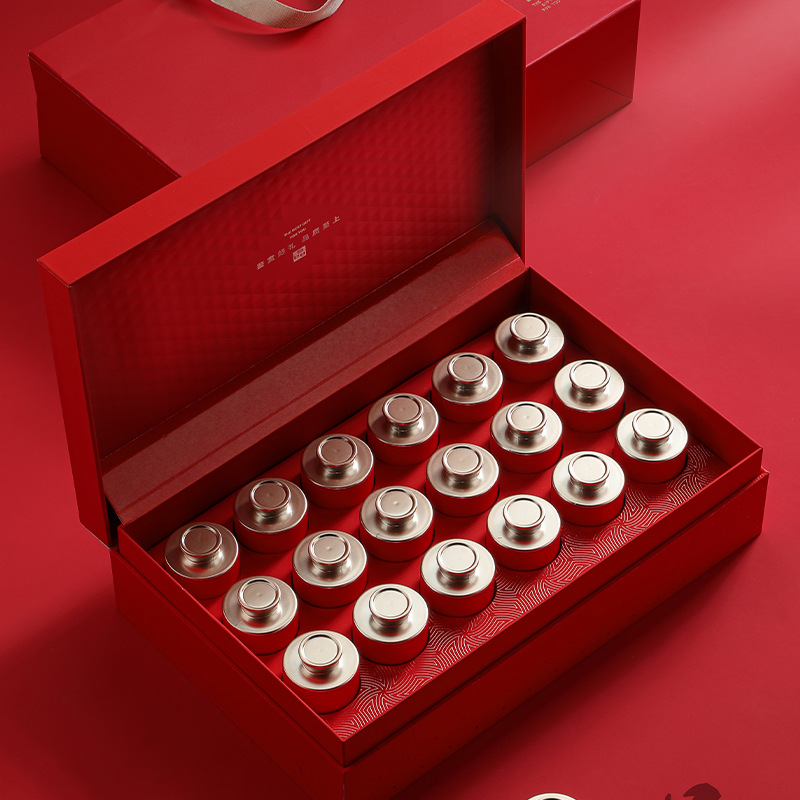 茶叶罐小罐茶绿茶白茶红茶包装盒空礼盒茶叶礼盒装空盒高档盒子