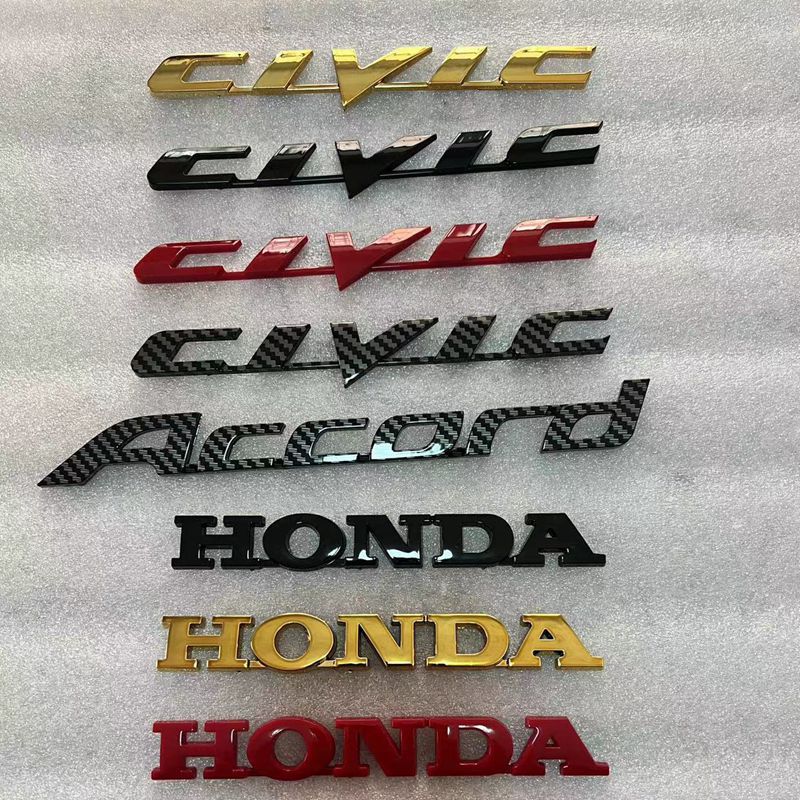 CIVIC车标适用于思域Accord飞度FIT锋范CITY字标HONDA车尾箱贴