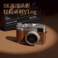 クロスボーダー卸売5kハイビジョンデジタルカメラ前後ダブル撮影高速撮影カメラ家庭用マイクロシングルカメラ