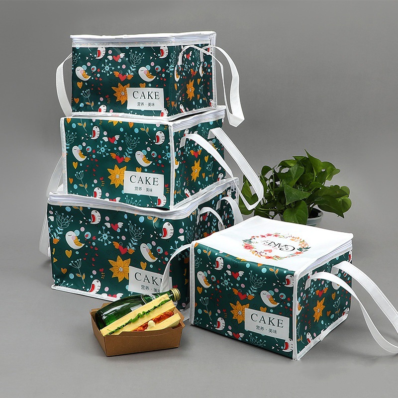 加厚冰包火锅烧烤海鲜冰淇淋蛋糕保温袋冷藏袋铝箔手提外卖袋定制