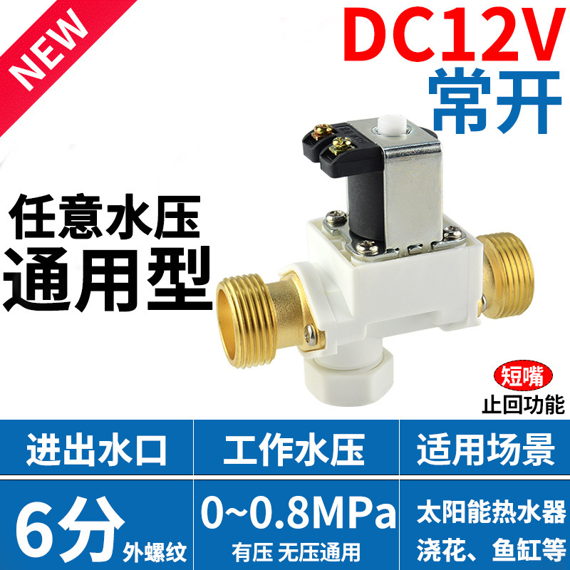 6分太陽熱温水器給水弁12vは、濾過排水24を分解して制御弁電磁弁を戻すことができる|undefined