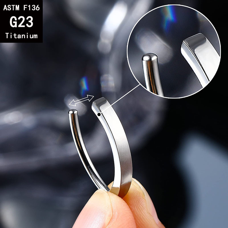 G23 Titanium Arc Curved Bar Navel Buckle Fine Polishing Belly Button Ring F136 Titanium Alloy Body Piercing Jewelry Gold with Crystal detail image 5