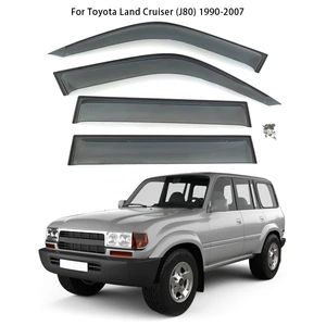 Toyota LC80 Land Cruiser J80 üçün Qalınlaşdırılmış Pəncərə Yağış Qalxanları