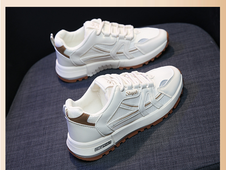 Sapatilhas desportivas sola grossa estilo coreano respiráveis_voghion.com