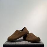 Новинка 2025 года, мужские туфли Birkenstock, универсальные тапочки с глубоким вырезом, двойные туфли, популярная повседневная обувь на мягкой подошве