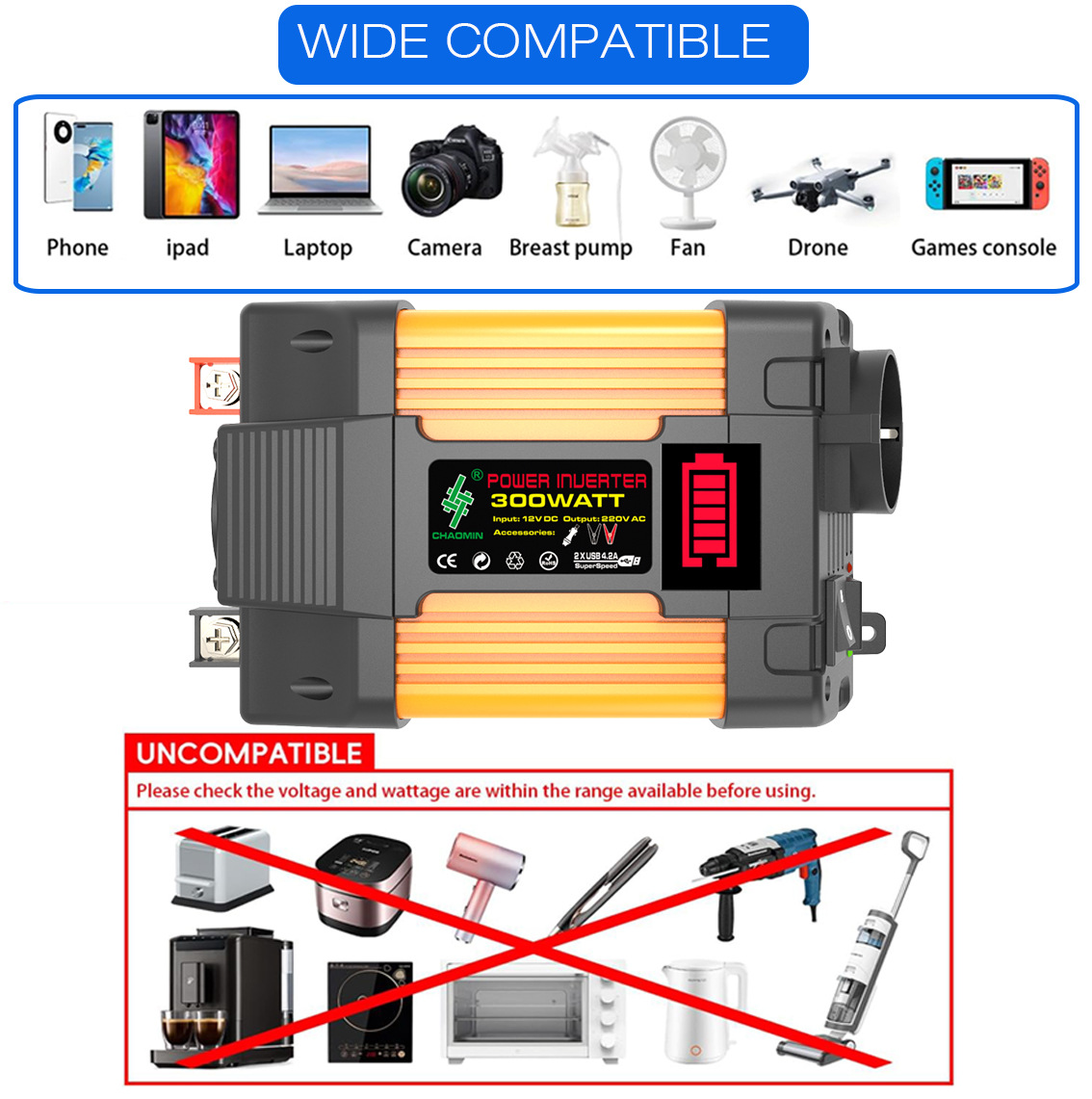 小黄蜂300W 欧规 13 使用电器.jpg