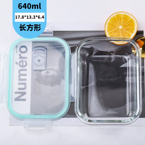 Rectangular, 640 ml