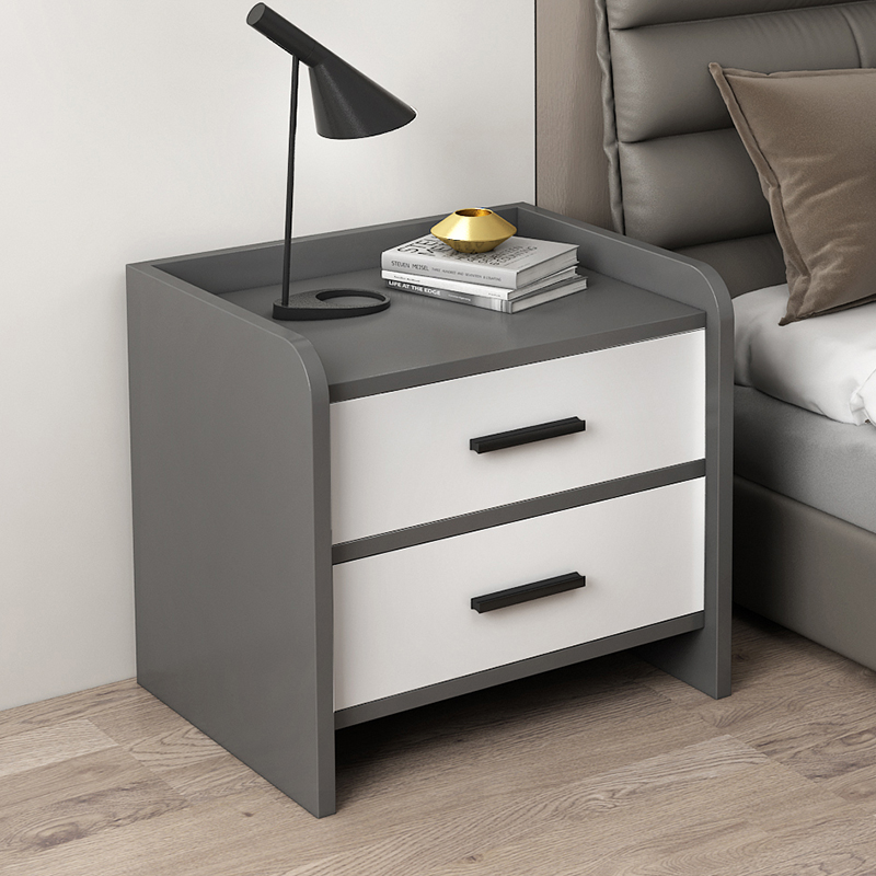 ☆★다크 그레이 및 화이트 더블 드로우 40L×40W×47H☆★